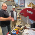 Robert Harrison in his Helena Studio